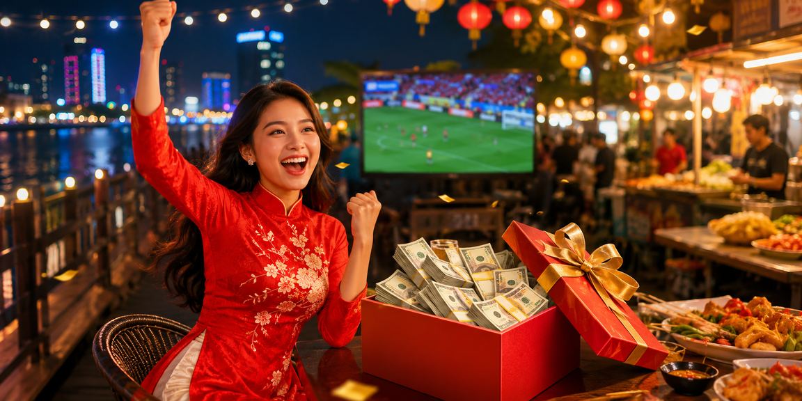 Phụ nữ mặc áo dài tại Đà Nẵng theo dõi sự kiện thể thao cá cược trực tuyến