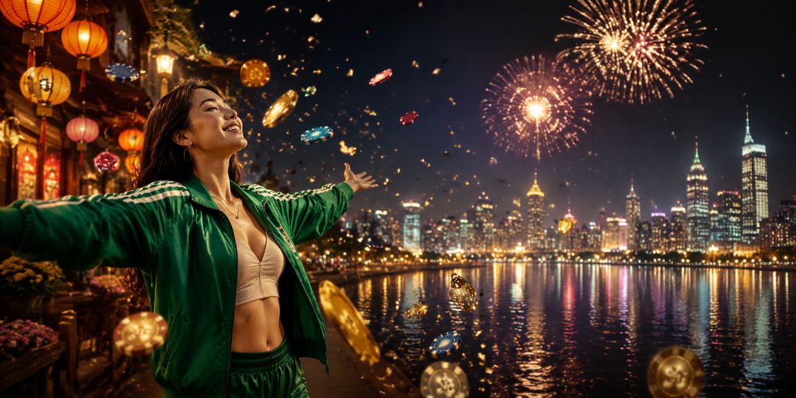 Không khí lồng đèn Hội An lung linh bên cạnh giao diện casino trực tuyến trên điện thoại